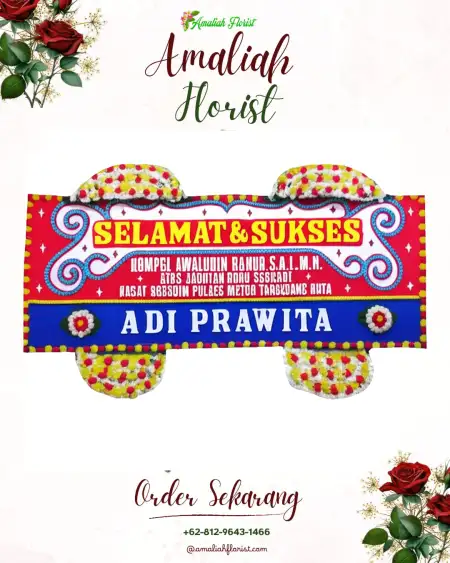 Papan Bunga Ucapan Selamat Pandanmulyo